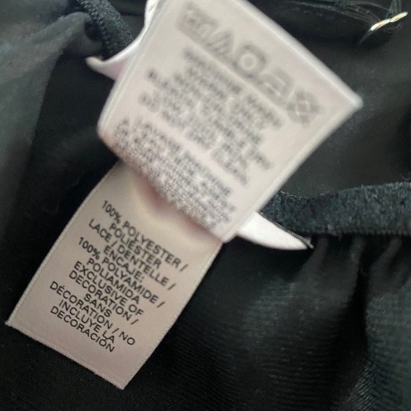 Sexy Black Victoria Secret Black Lace Chemise - Picture 9 of 10